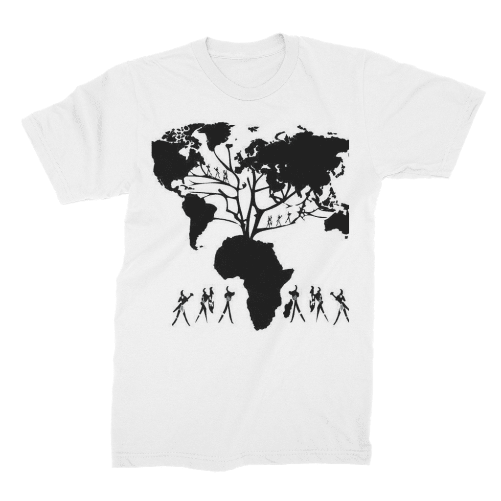 Afro Roots Unisex Fine Jersey T-Shirt