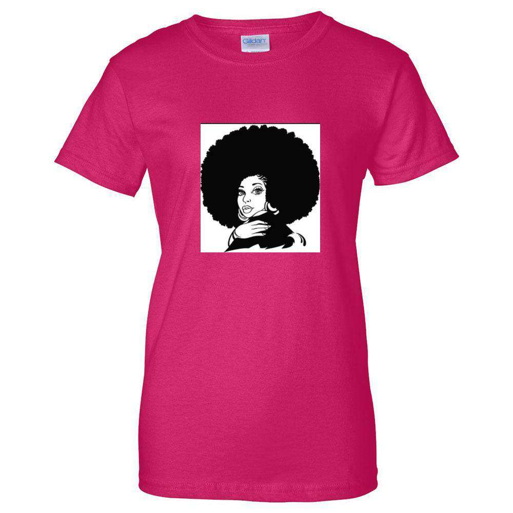 Afrogirl- Ladies Ultra Cotton® 100% Cotton T-Shirt