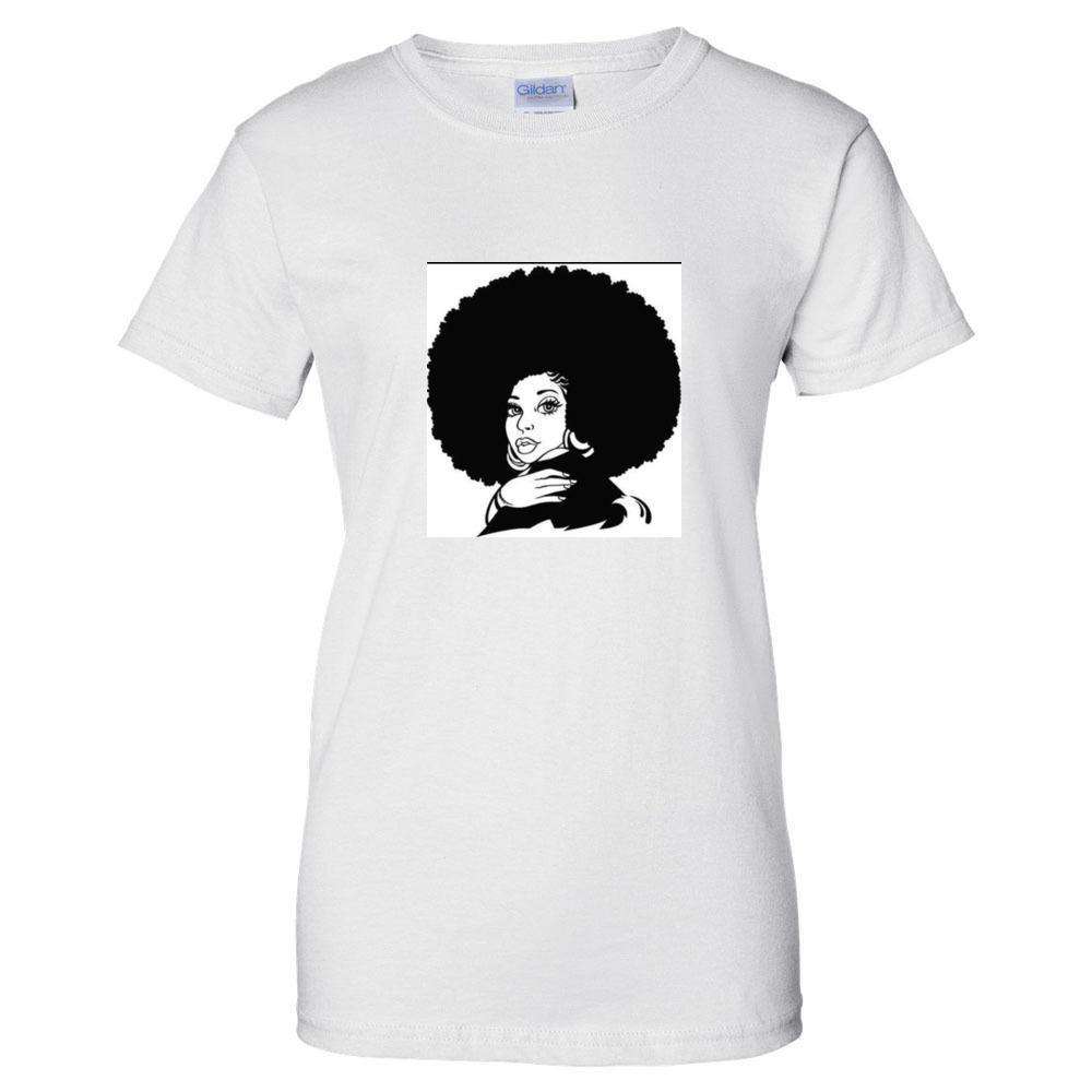 Afrogirl- Ladies Ultra Cotton® 100% Cotton T-Shirt