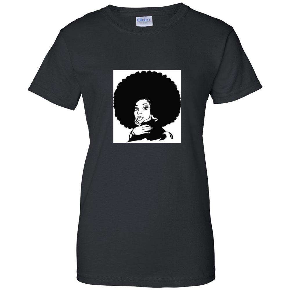 Afrogirl- Ladies Ultra Cotton® 100% Cotton T-Shirt