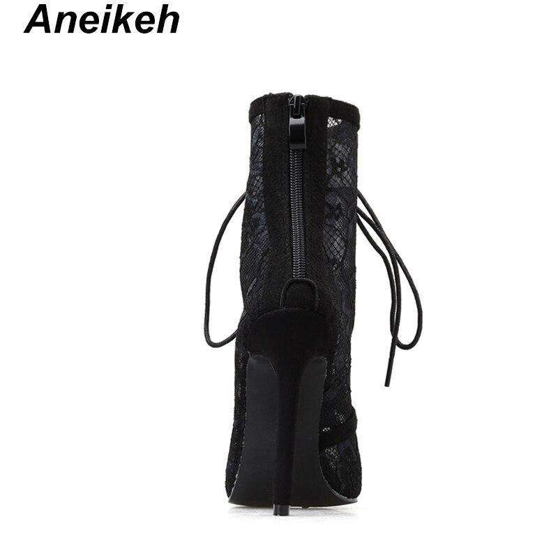 Aneikeh Mesh High Heels