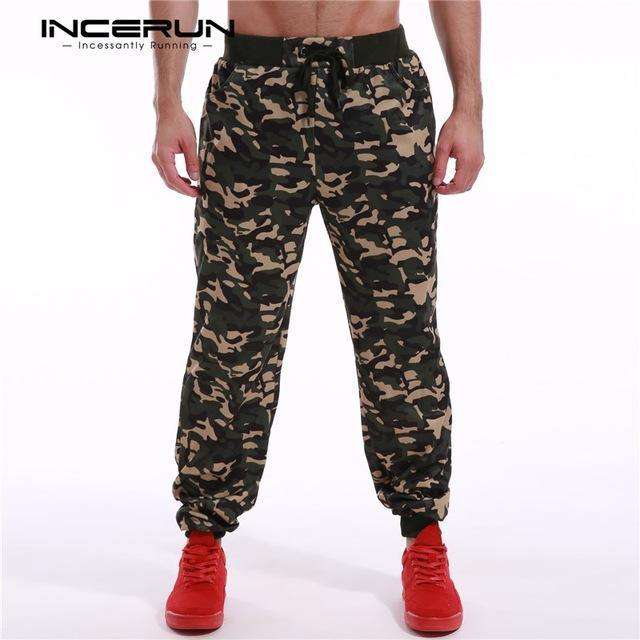 Army Camo Tactical Baggy Workout Pants