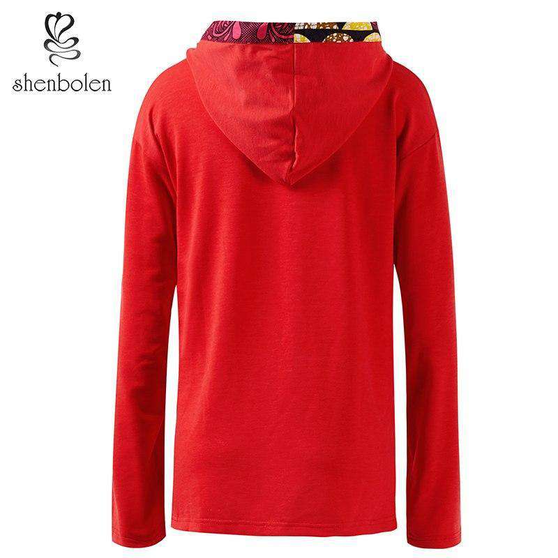 Autumn ankara Sweatshirt wax cotton fabric High Quality