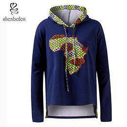 Autumn ankara Sweatshirt wax cotton fabric High Quality