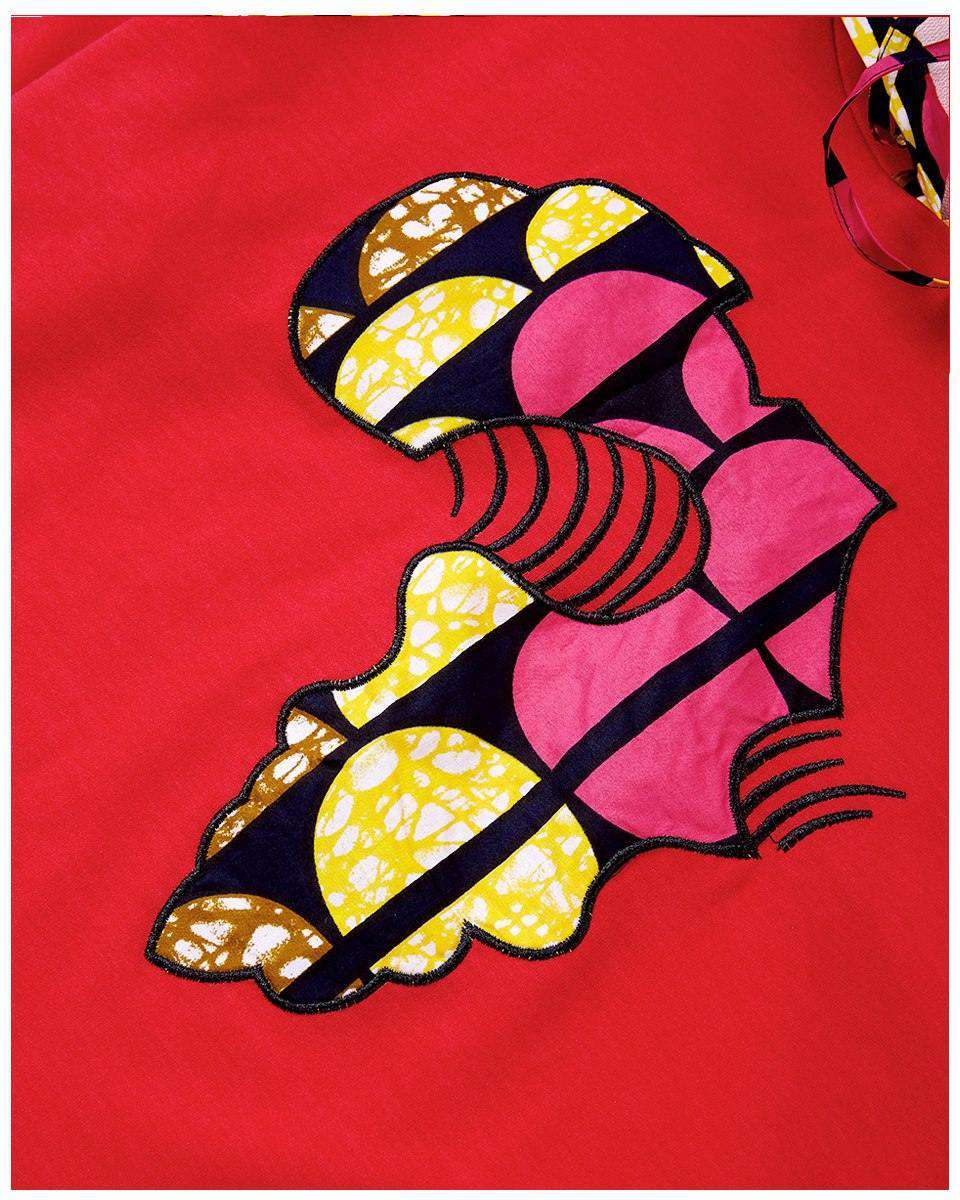 Autumn ankara Sweatshirt wax cotton fabric High Quality