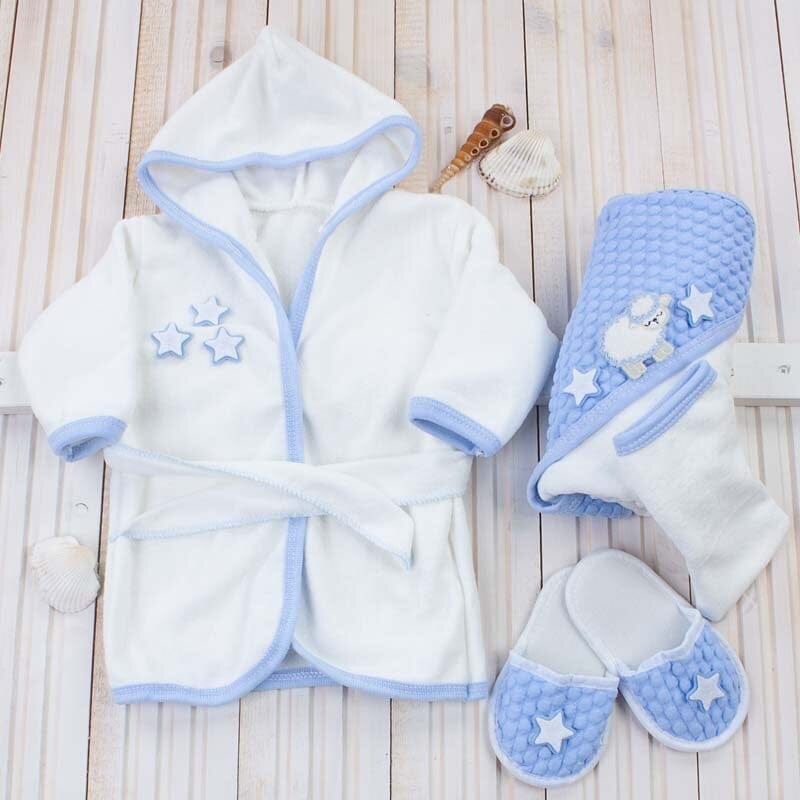 Bath Robe Set 4 Pcs