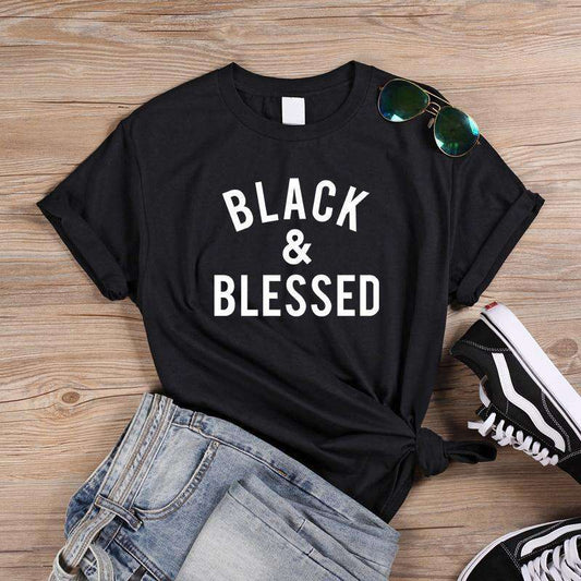 Black And Blessed T Shirt