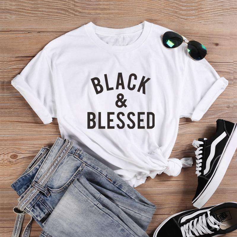 Black And Blessed T Shirt