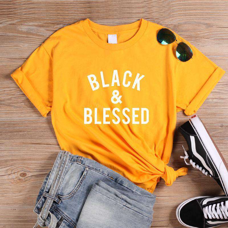 Black And Blessed T Shirt