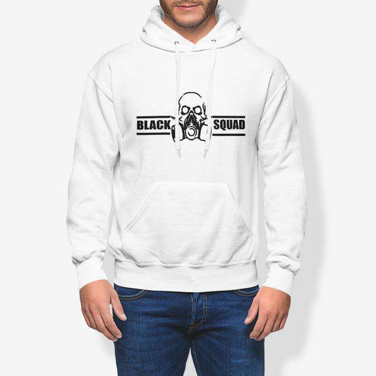 Black Squad Men's Pullover Hoodie