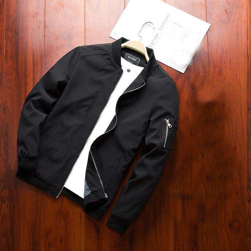 Bomber Zipper Jacket Casual