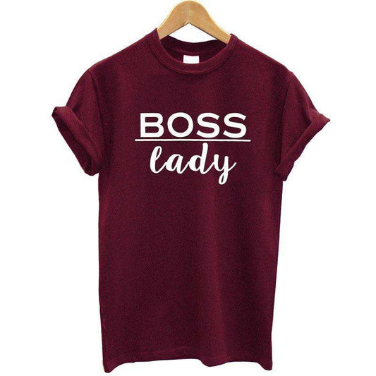 Boss lady Print tshirt