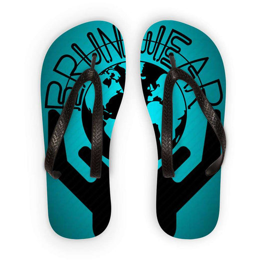 Bruniwear Globo Azul Flip Flops