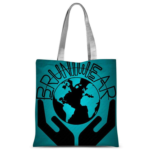 Bruniwear Globo Azul Sublimation Tote Bag