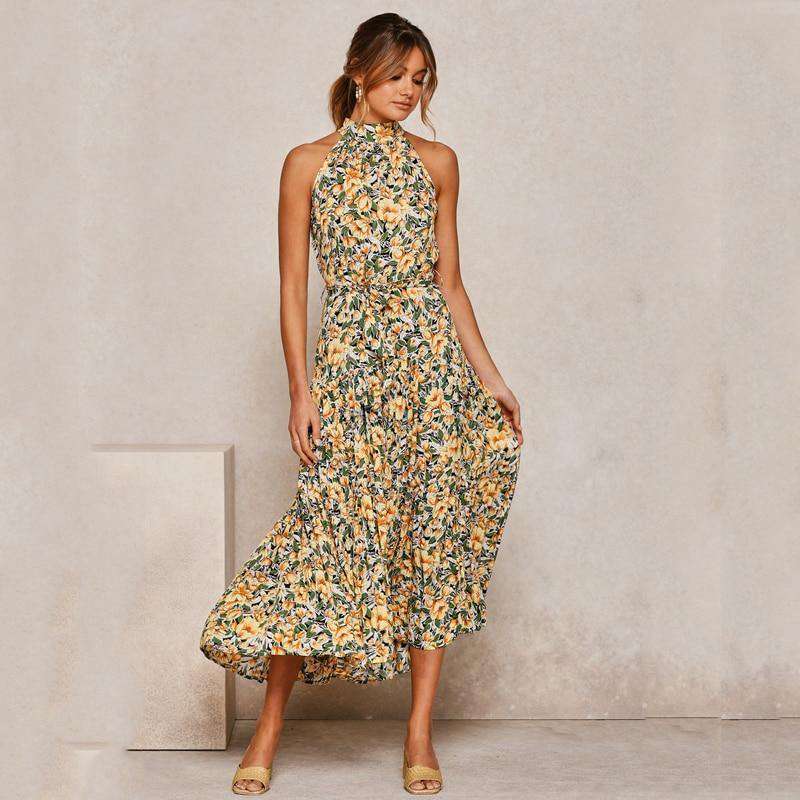 Cropkop Long Beach Dress