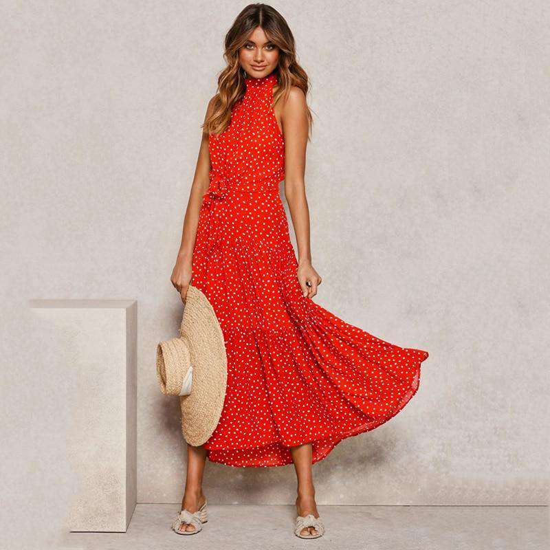 Cropkop Long Beach Dress