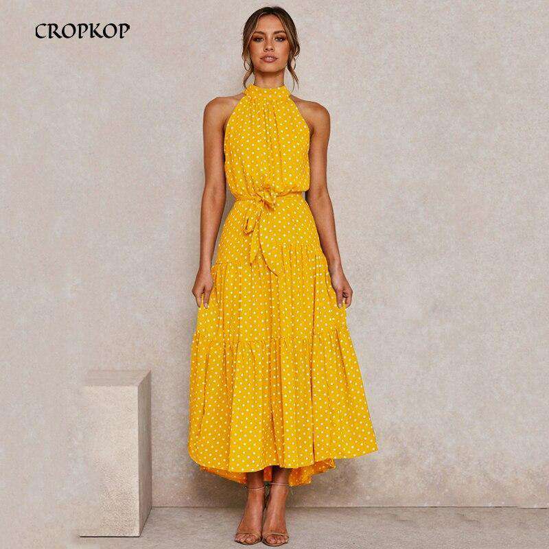 Cropkop Long Beach Dress