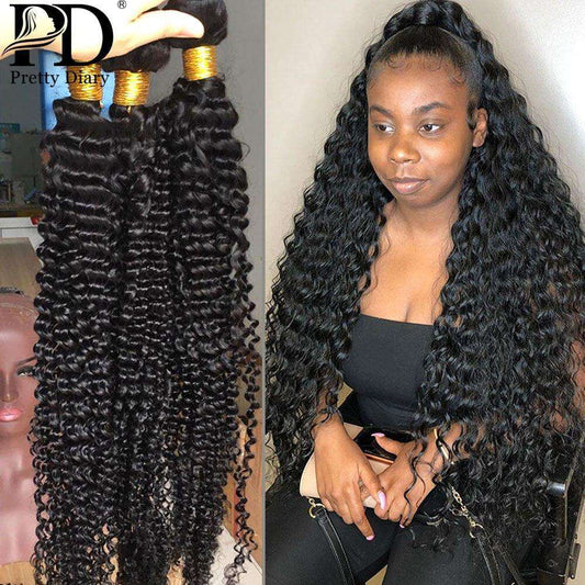 Curly Hair bundles 100% Human Hair