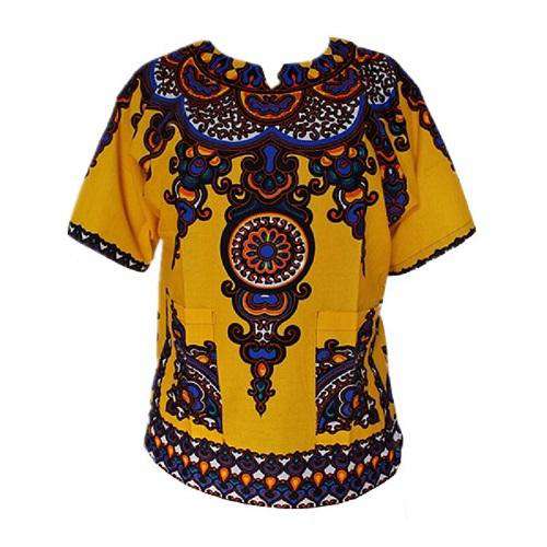 Dashiki Traditionelle Print T-shirt Für Männer Frauen