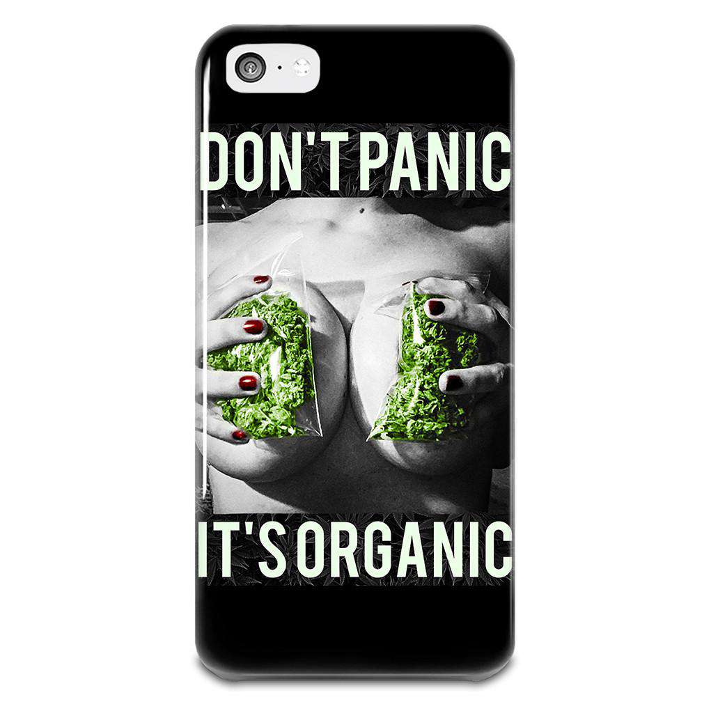 Don't Panic It's Organic iPhone 5-5s Plastic Case