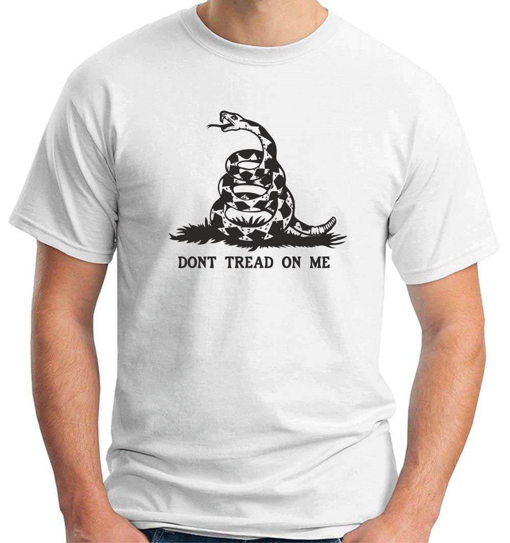 Don'T Tread On Me Serpente 3D Printed Tee Shirts