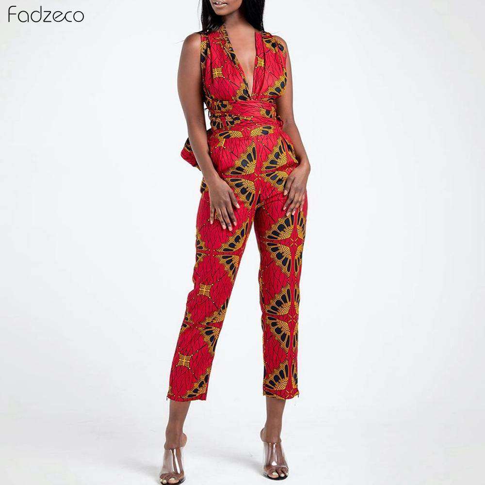 Fadzeco African Jumpsuit