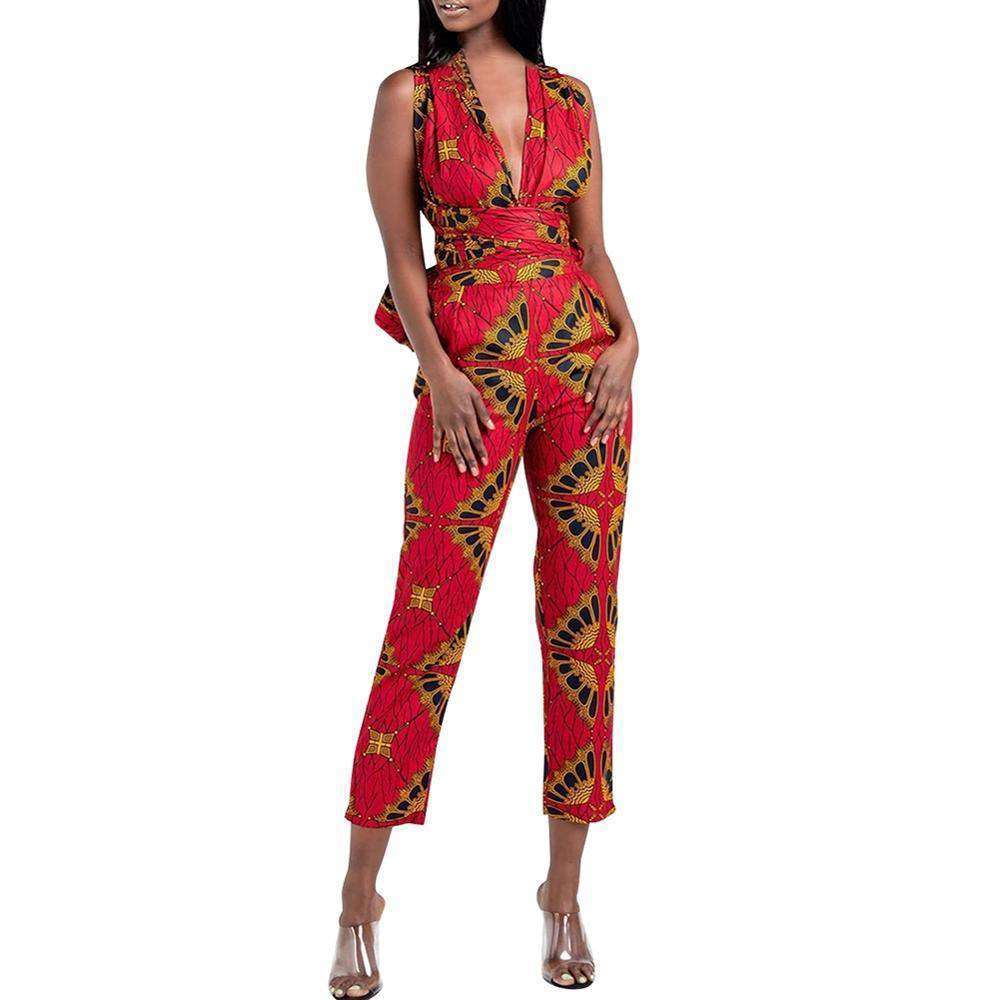 Fadzeco African Jumpsuit