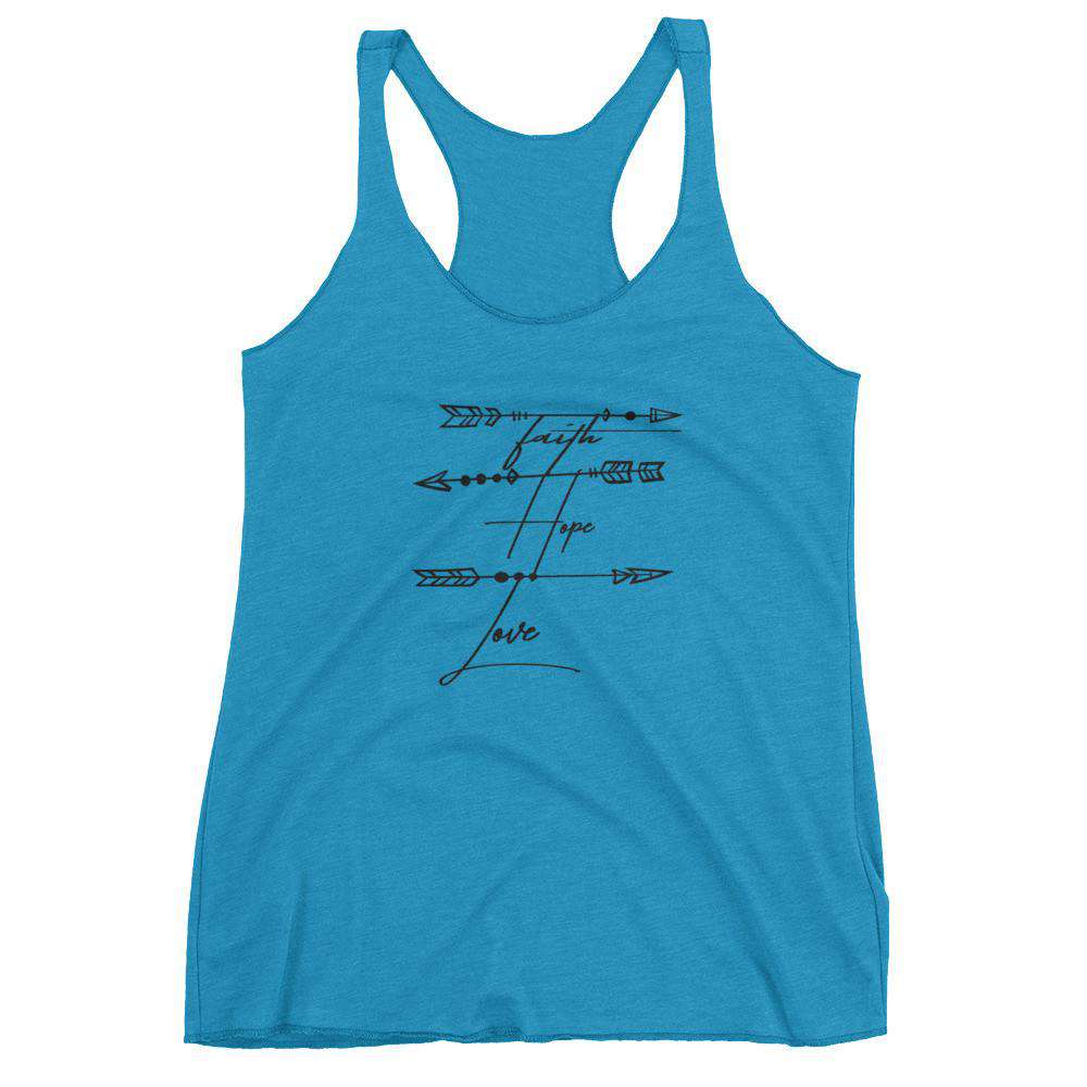 Faith, Hope, Love Women's tank top