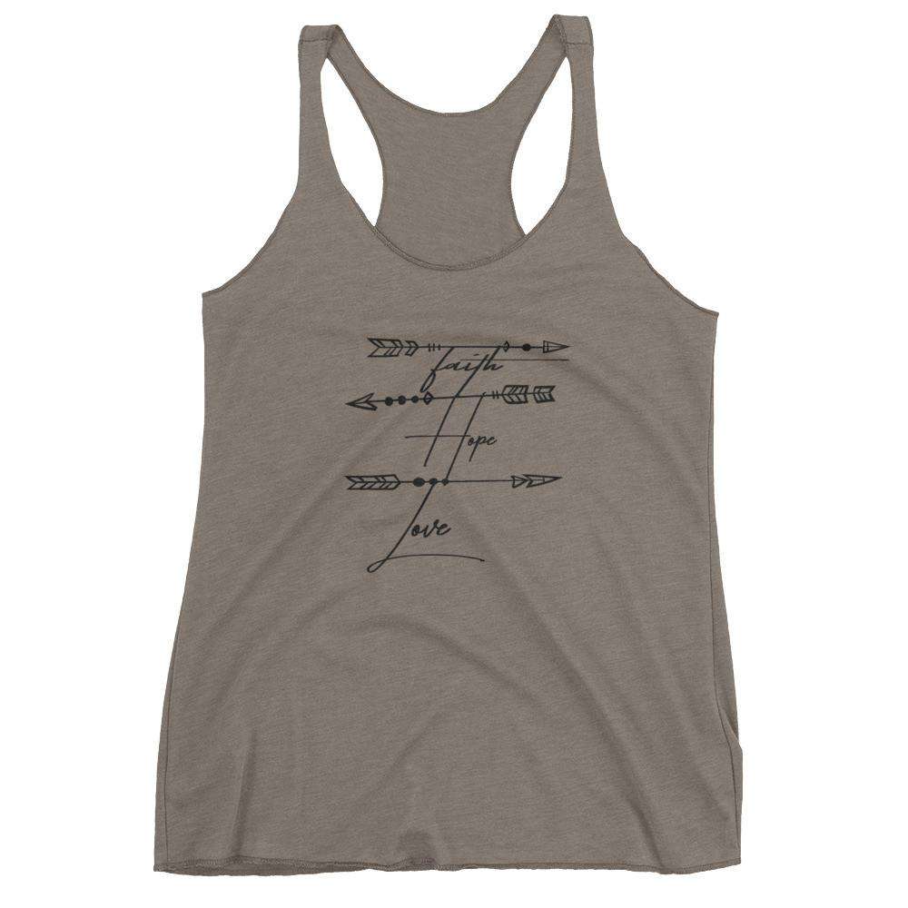 Faith, Hope, Love Women's tank top