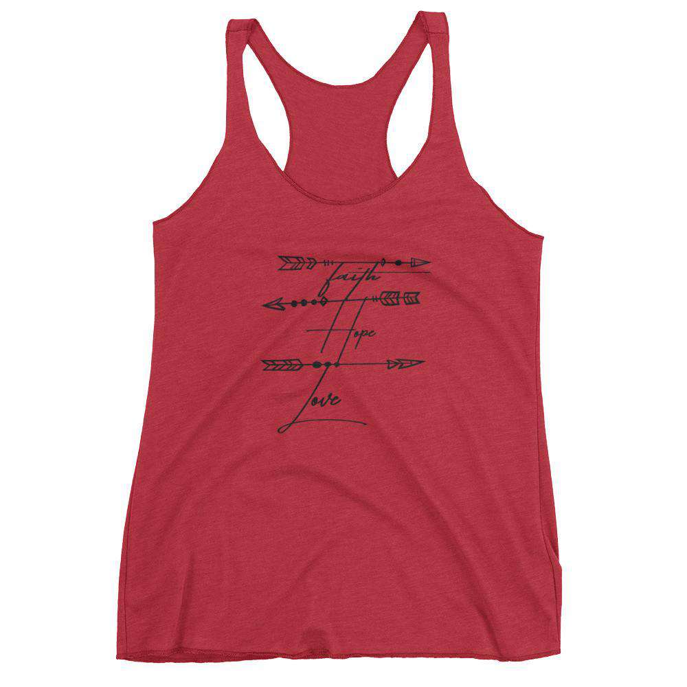 Faith, Hope, Love Women's tank top