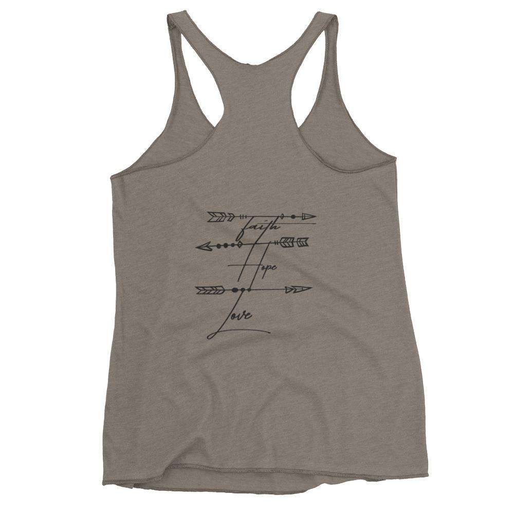 Faith, Hope, Love Women's tank top