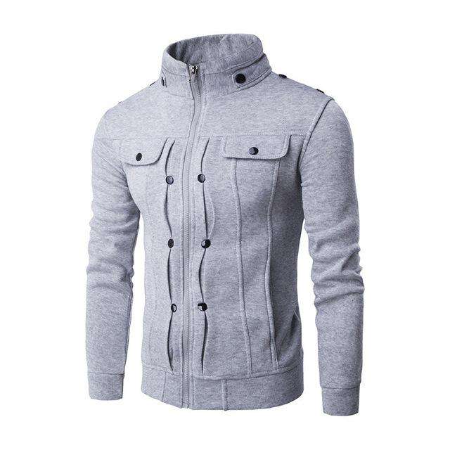 Fashion Sudaderas Hombre Hoodie Cardigan