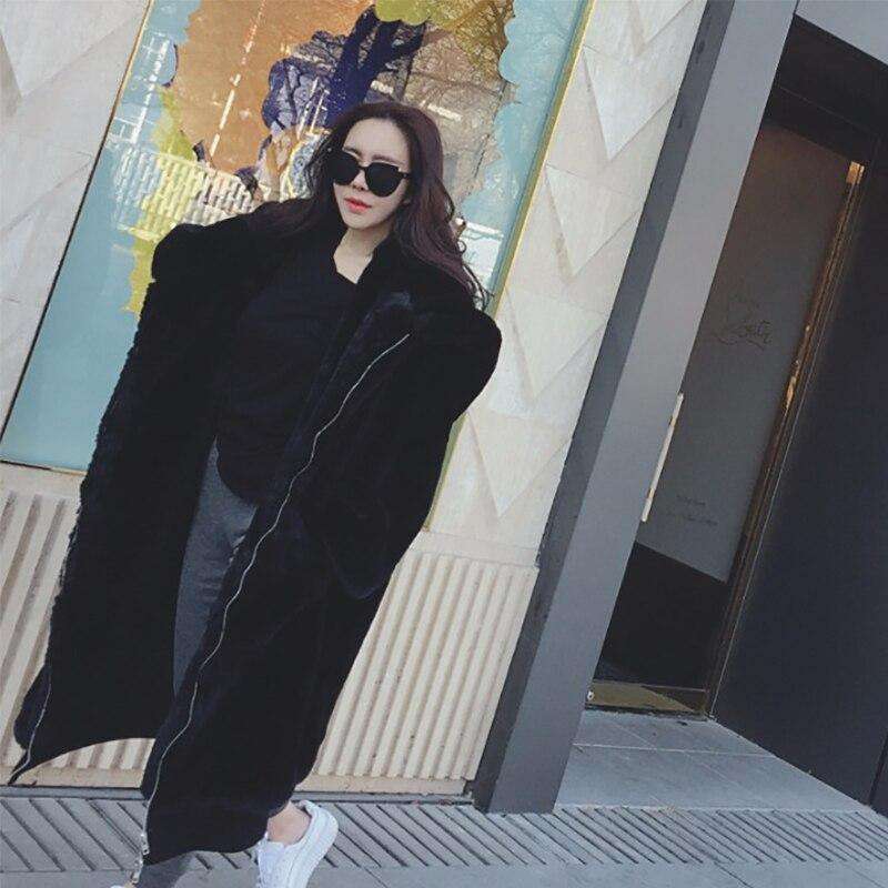 Faux Fur Coat alabifu