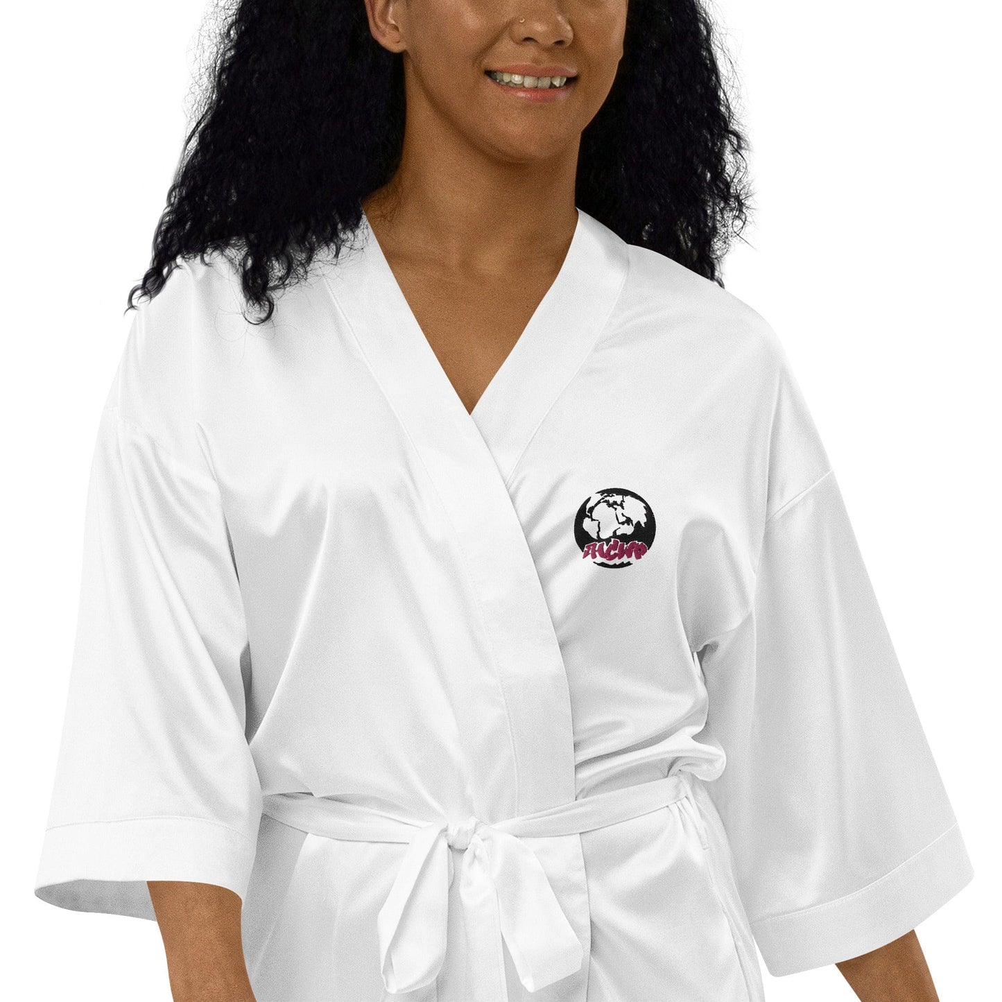 HCWP Satin robe