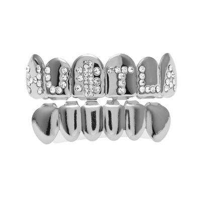 High-quality Bling Jewelry Golden Vampire Grills