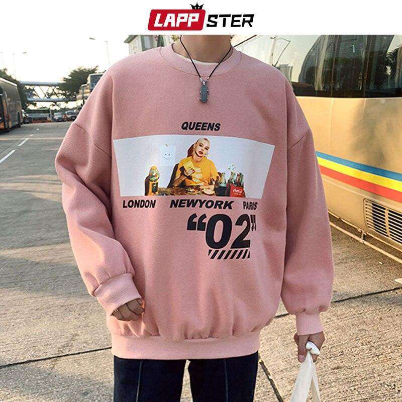 LAPPSTER Men Streetwear Hoodies