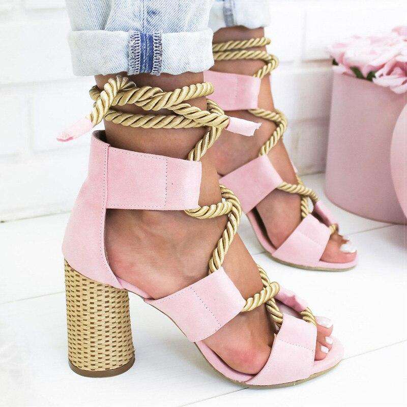 Le Le Pump Lace Up Heels