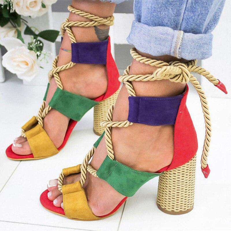 Le Le Pump Lace Up Heels