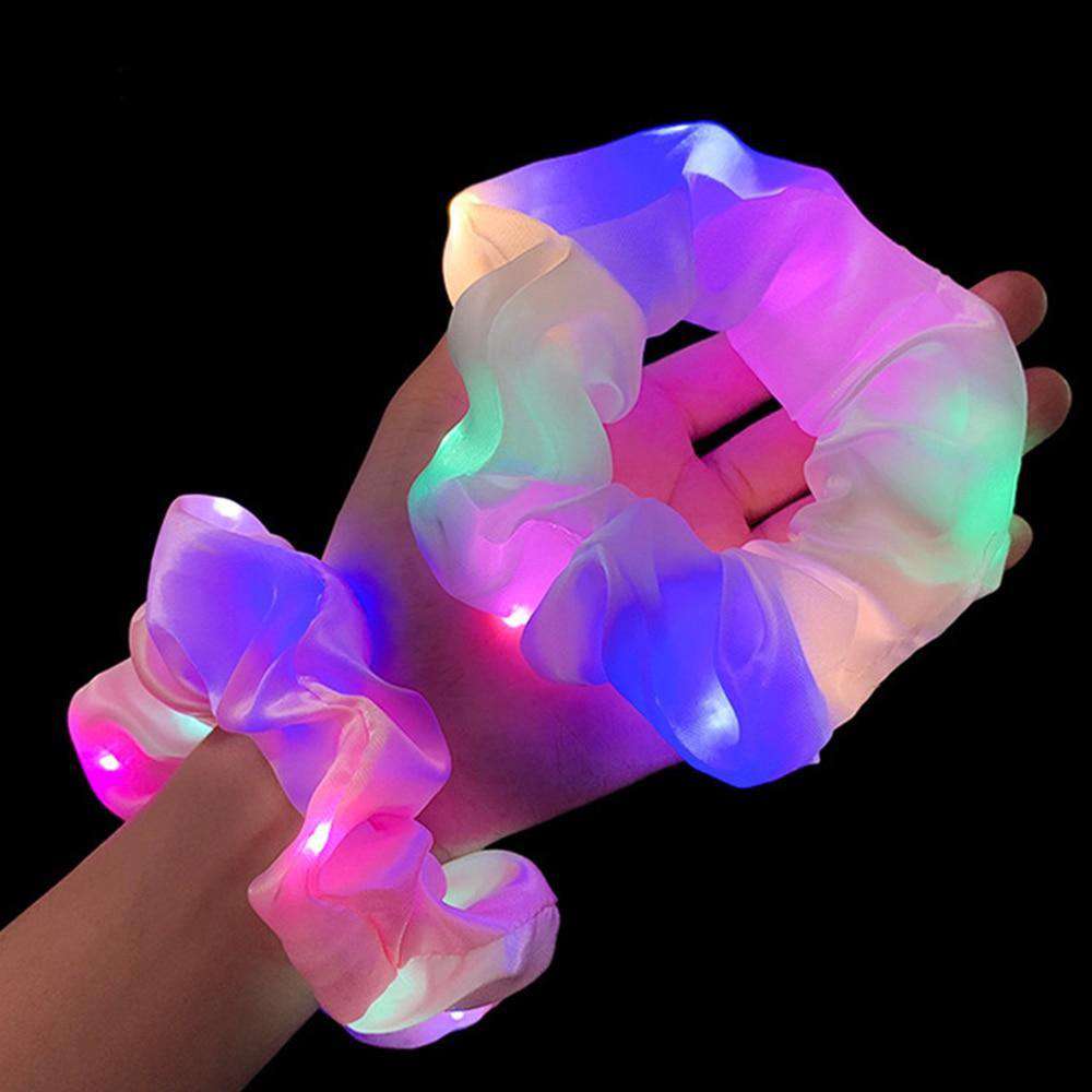 LED Luminous Scrunchies