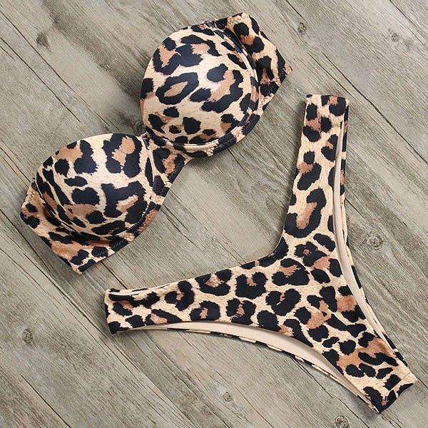 Leopard Bikini Set