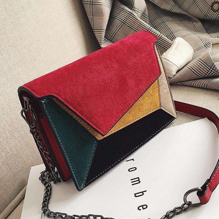 Luxus Bolsa Patchwork Messenger Taschen