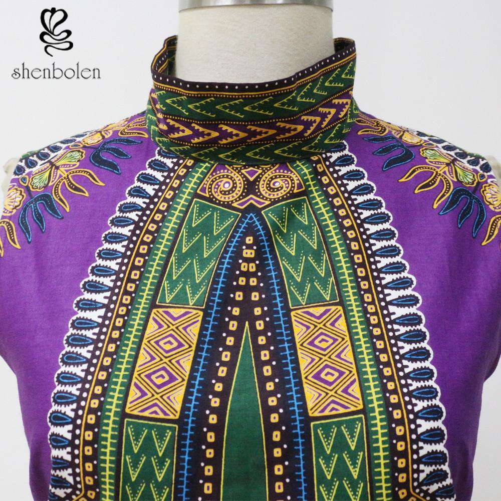 Men Set with African Cotton & mached Women Dresss