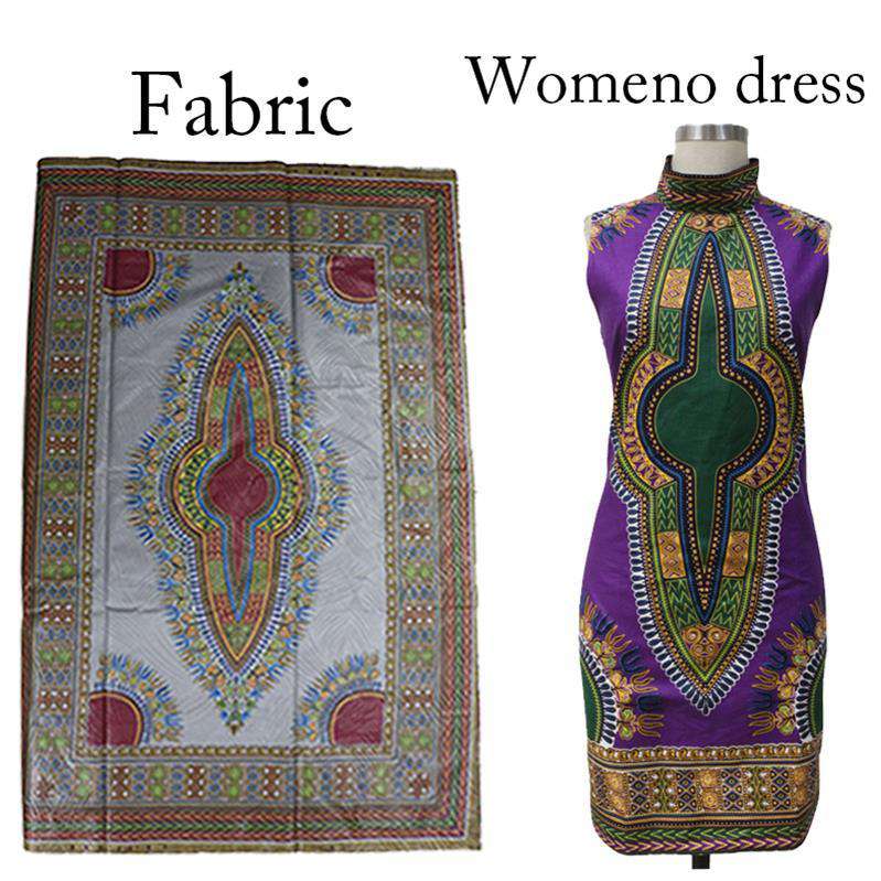 Men Set with African Cotton & mached Women Dresss