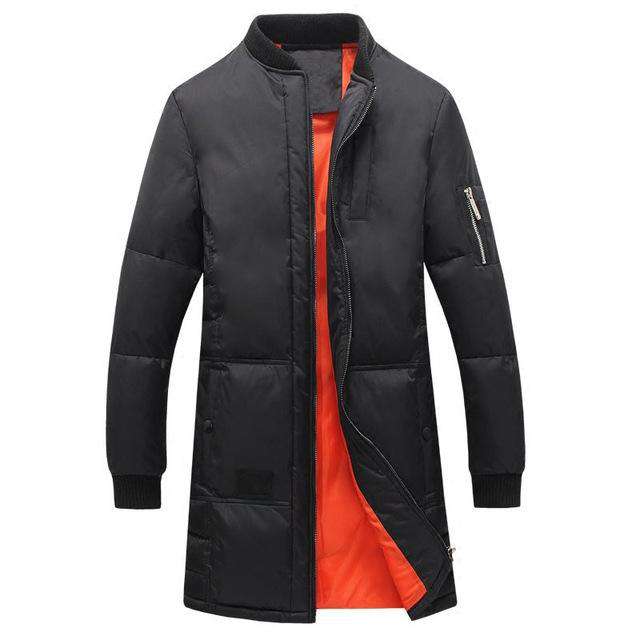 Men Warm Long Jackets