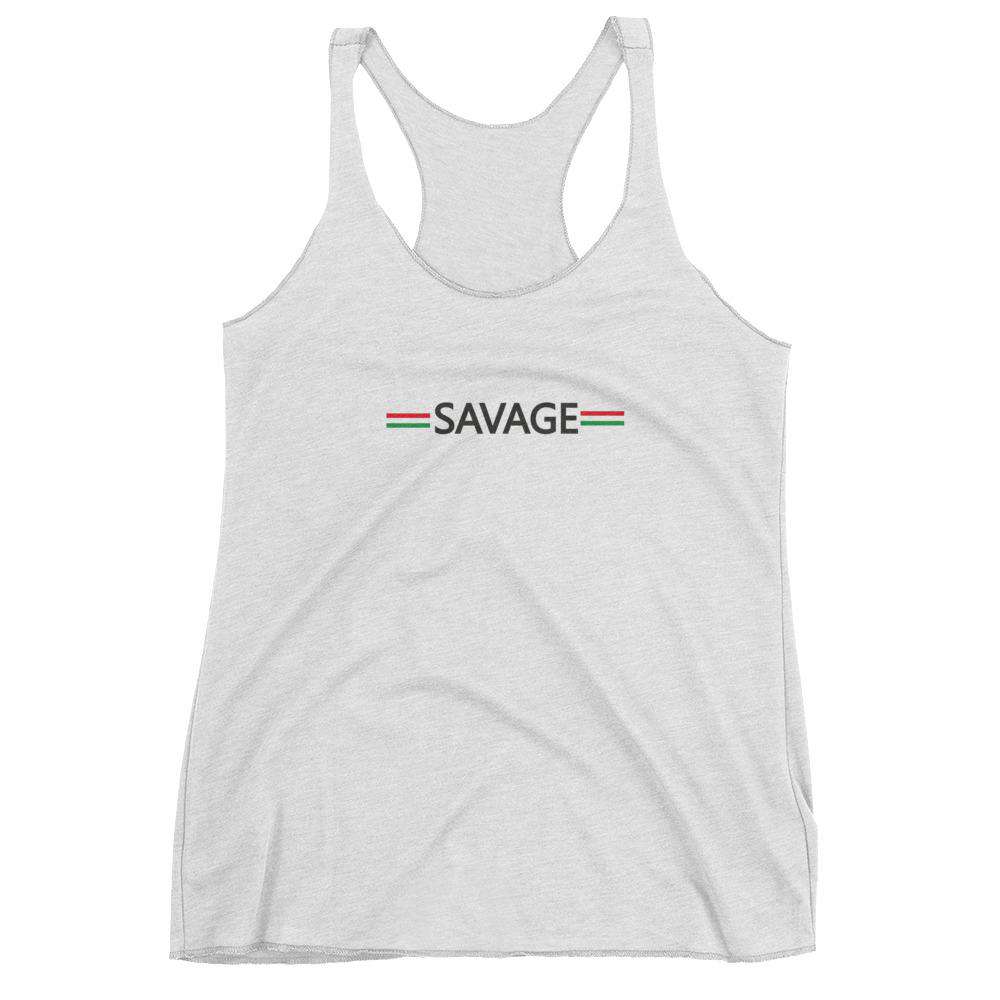 SAVAGE Women's Racerback Tank