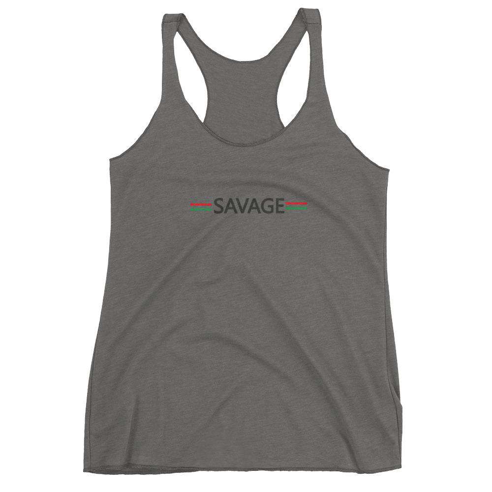 SAVAGE Women's Racerback Tank