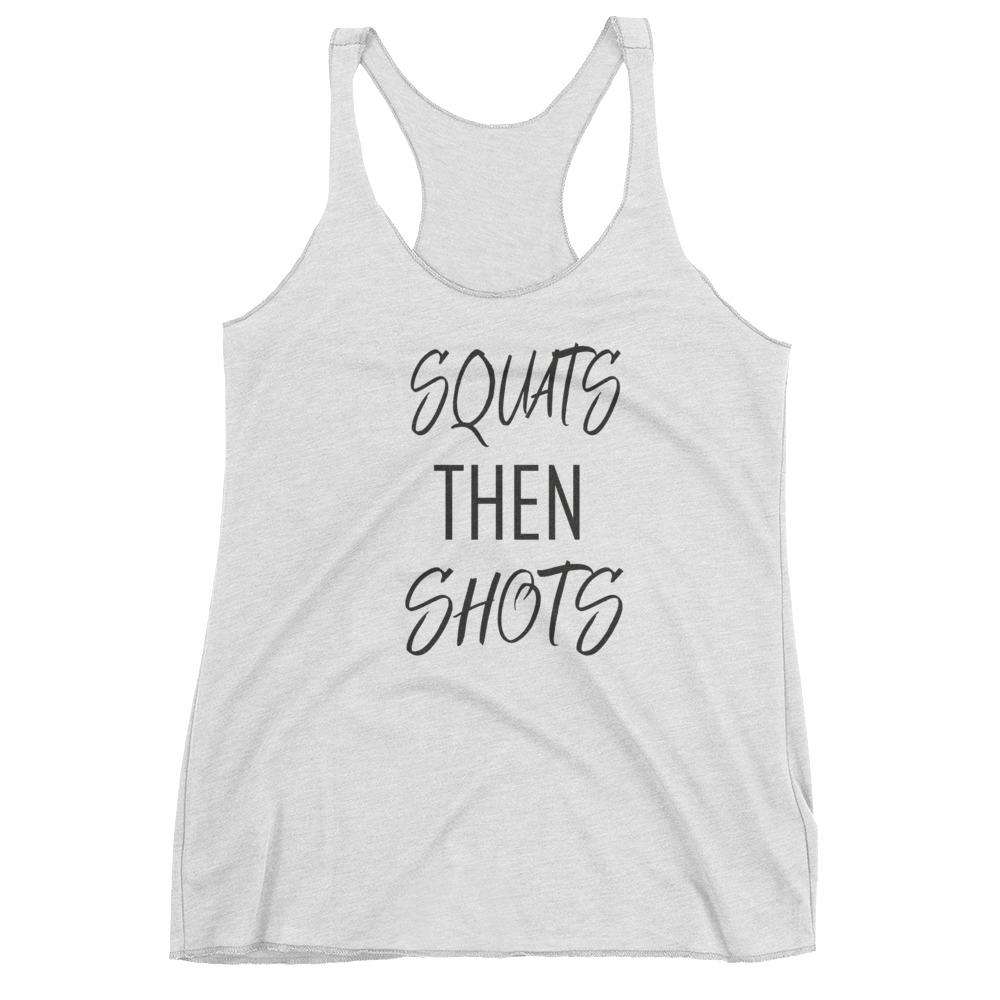 Squats Women's Racerback Tank