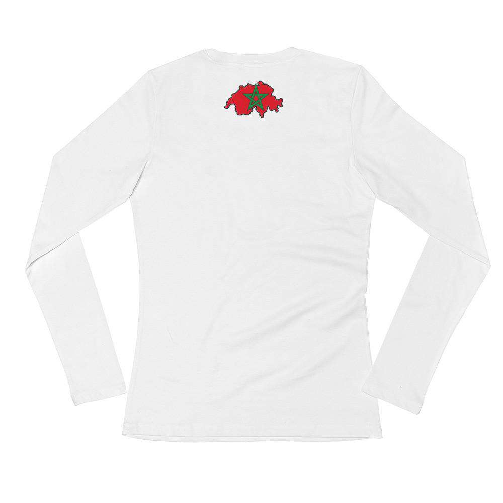 Swiss-Moroccan Ladies' Long Sleeve T-Shirt