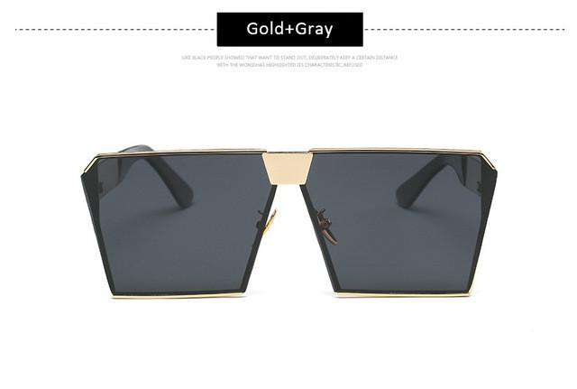 New fashion Steampunk Square Sunglasses