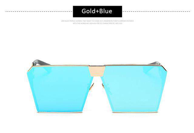 New fashion Steampunk Square Sunglasses